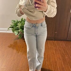 Vintage Garage Straight Jeans